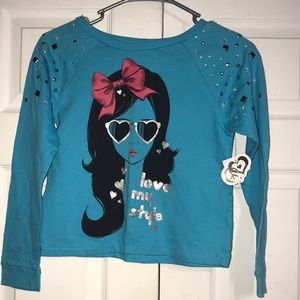 NWT Girl’s Studded Top